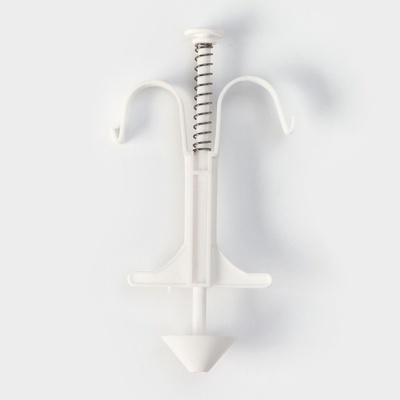 Форма для пончиков Доляна, 10×19 см, белая