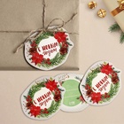 Шильдик декоративный на подарок «С Новым годом!», 9×8 см - Фото 2