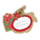 Шильдик декоративный на подарок «Веселый праздник», 10 × 8,1 см - Фото 2