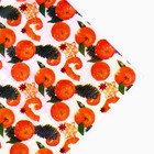 Бумага упаковочная тишью «Мандарины», 50 × 66 см - Фото 3