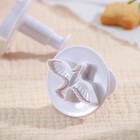 Плунжеры кондитерские Доляна «Птица», набор 3 шт., 4.5×5 см, пластик, белые - Фото 11