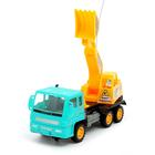 Грузовик радиоуправляемый «Экскаватор», работает от батареек - Фото 4
