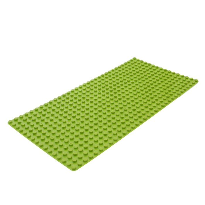 Пластина-основание для блочного конструктора 51 х 25,5 см, цвет салатовый - фото 1881827540
