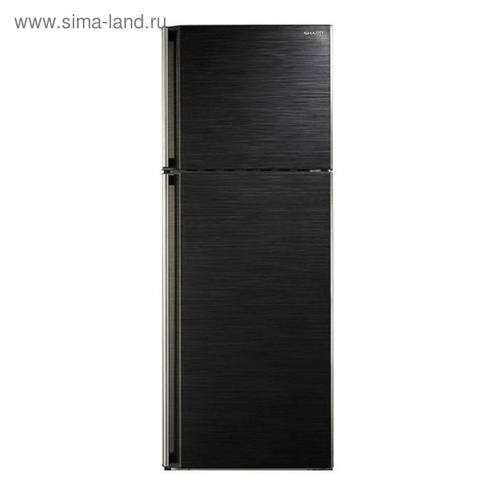 Холодильник Sharp SJ-58CBK, двухкамерный, класс А, 437 л, черный - Фото 1