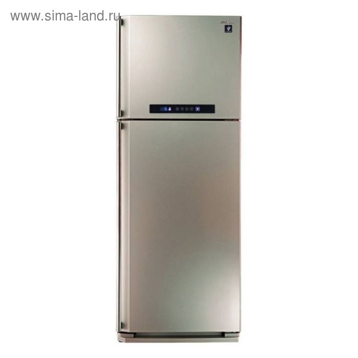 Холодильник Sharp SJ-PC58ACH, двухкамерный, класс А, 329 л, шампань - Фото 1