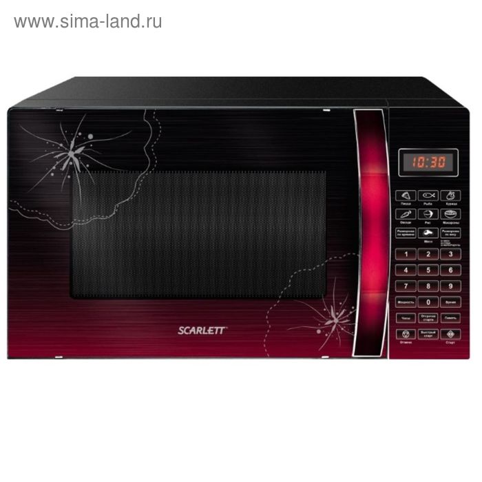 Микроволновая печь Scarlett SC-MW9020S04D, 20 л, 700 Вт, черный - Фото 1