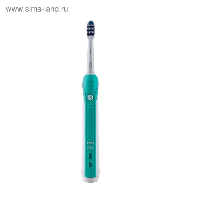 Электрическая зубная щётка Oral-B Trizone 1000, белая/голубая - Фото 1