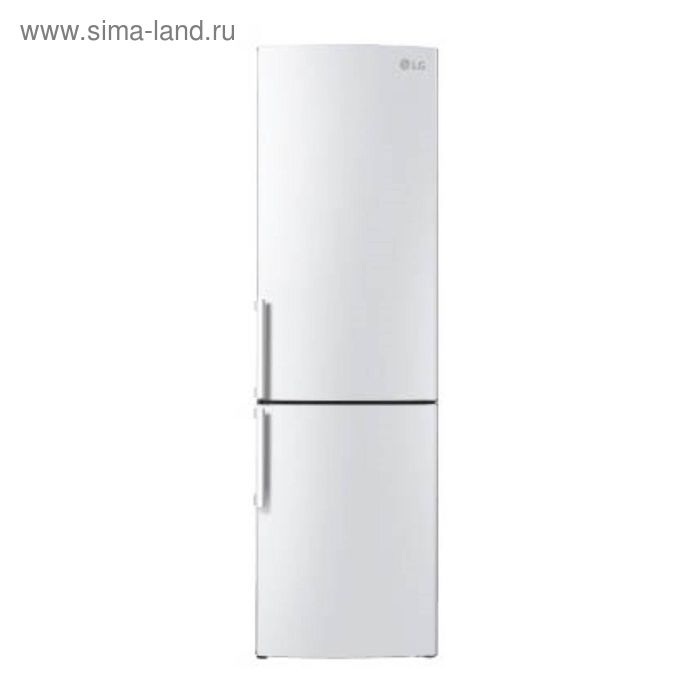 Холодильник LG GA-B499YVCZ, двухкамерный, класс А++, 360 л, Full No Frost, инвертор, белый - Фото 1