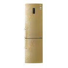Холодильник LG GA-B499ZVTP, двухкамерный, класс А++, 226 л, золотистый/рисунок - Фото 1