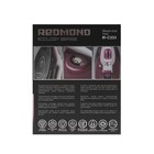 Утюг Redmond RI-C233, 2500 Вт, керамическая подошва, фиолетово-серый - Фото 3