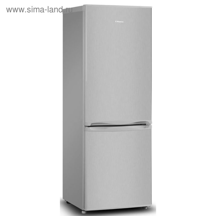 Холодильник Hansa FK239.4X, двухкамерный, класс А+, 201 л, серебристый - Фото 1