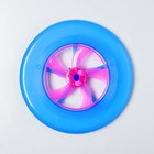 Тарелка летающая, световая, цвета МИКС - фото 24622764