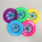 Тарелка летающая, световая, цвета МИКС - фото 24622766