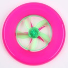 Тарелка летающая, световая, цвета МИКС - фото 24622768