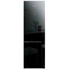 Холодильник Daewoo RNV3310GCHB, двухкамерный, класс А+, 337 л, черное стекло/стекло - Фото 1