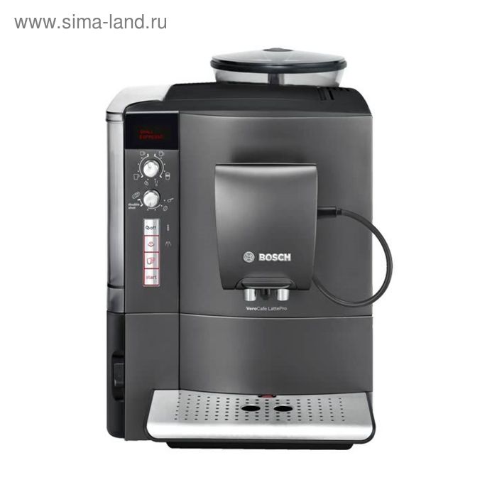 Кофемашина Bosch TES 51523 RW, автоматическая, 1600 Вт, 1.7 л, серая - Фото 1
