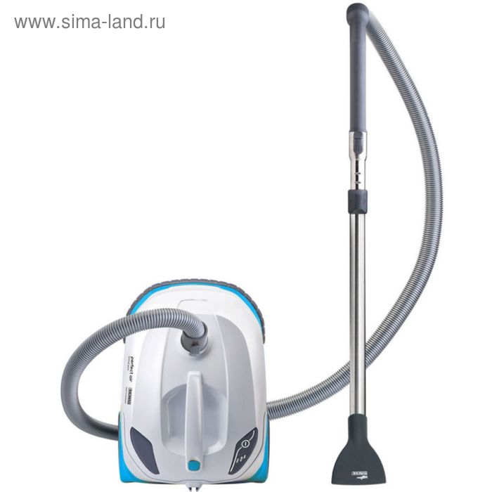 Пылесос Thomas Perfect Air Allergy Pure, 1700 Вт, 1.9 л, белый/синий - Фото 1