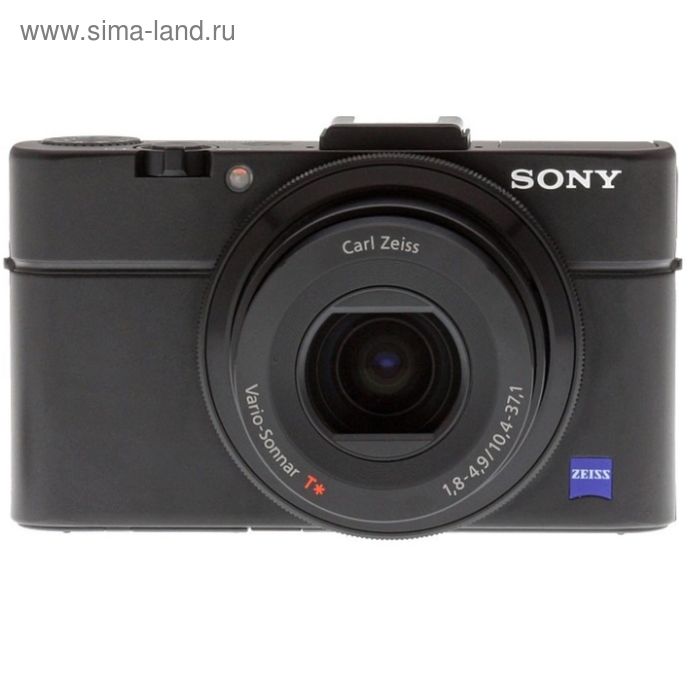 Фотоаппарат Sony Cyber-shot DSC-RX100 II,  20.2 Mpix, Zoom3.6x 3", 1080 p, WiFi, черный - Фото 1