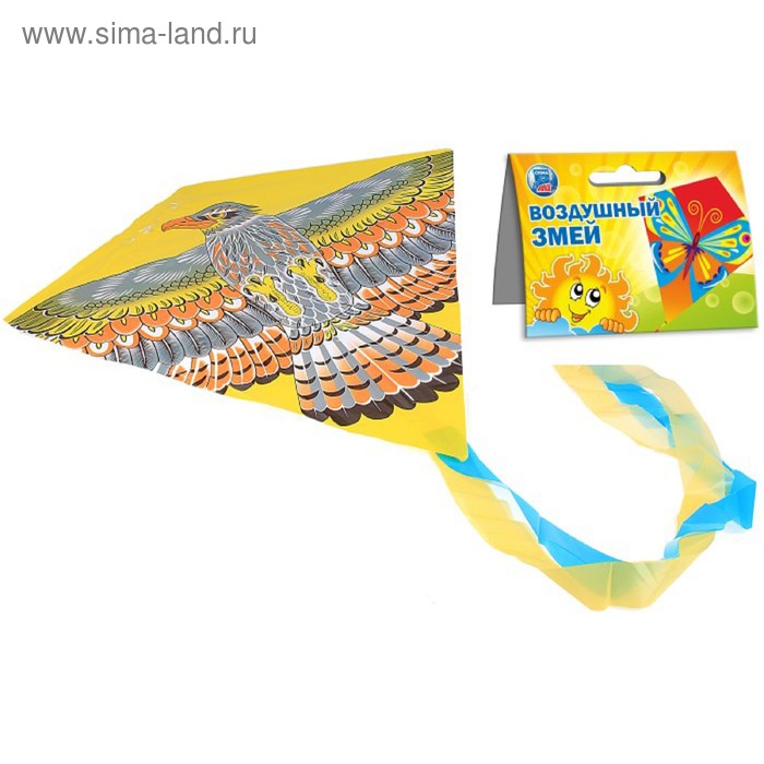 Воздушный змей "Орел" с леской - Фото 1