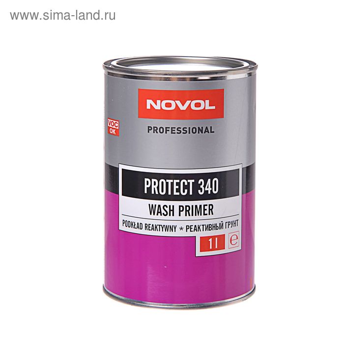 Грунт реактивный Novol PROTECT 340, 1 л 37211 - Фото 1