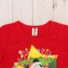 Набор:футболка с дл.рукавом и шапка"Новый год" Микки Маус,рост 98-104 см (30), 3-4года - Фото 2