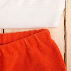 Костюм детский (джемпер+брюки)"Утя-Путя", рост 68 см, цвет белый/оранжевый - Фото 8