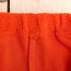 Костюм детский (джемпер+брюки)"Утя-Путя", рост 68 см, цвет белый/оранжевый - Фото 10