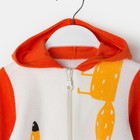 Костюм детский (куртка+брюки) "Крутяк", рост 62 см (20), цвет оранжевый - Фото 2