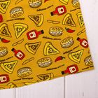 Трусы мужские свободные Пицца цвет жёлтый, р-р 46 - Фото 4