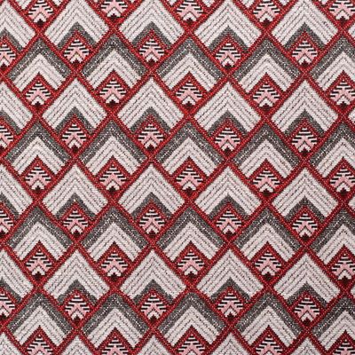 Покрывало гобеленовое "Этель" Розовые ромбы 110х140 ± 2 см