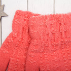 Перчатки молодёжные "Каприз", размер 20 (р-р произв. 10), цвет розовый 65580 - Фото 2