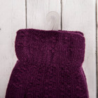 Перчатки молодёжные "Каприз", размер 20 (р-р произв. 10), цвет фиолетовый 65580 - Фото 4