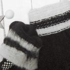 Перчатки с шерстью детские Collorista "Баскетбольный мяч", размер 16 (р-р произв. 8), цвет чёрный - Фото 3