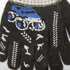 Перчатки с шерстью детские Collorista "Внедорожник", размер 16 (р-р произв. 8), цвет серый - Фото 2