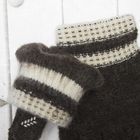 Перчатки с шерстью детские Collorista "Внедорожник", размер 16 (р-р произв. 8), цвет серый - Фото 3