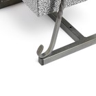 Урна для мусора «Квадратная», уличная, с крышей, 22 л, бак 0.5 мм, 63×33×33 см, серая - Фото 6