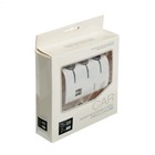 Разветвитель прикуривателя, 3 гнезда, 2 USB 1 А, 60 Вт, 12/24 В, подсветка, провод 70 см - Фото 5