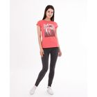 Комплект женский (футболка, брюки) 2093-16 (372249) цвет красный, р. 42 (XS) - Фото 1