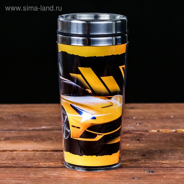 Термостакан «Супермашина», 400 мл - Фото 1