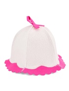 Шапка - шляпка для бани и сауны «Красотка», полиэфир 50%, шерсть 50%, «Добропаровъ» - Фото 4