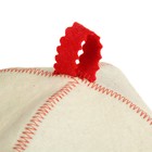 Шапка для бани и сауны «Холи», полиэфир 70%, шерсть 30%, МИКС, «Добропаровъ» - Фото 6