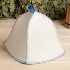 Шапка для бани и сауны «Холи», полиэфир 70%, шерсть 30%, МИКС, «Добропаровъ» - Фото 4