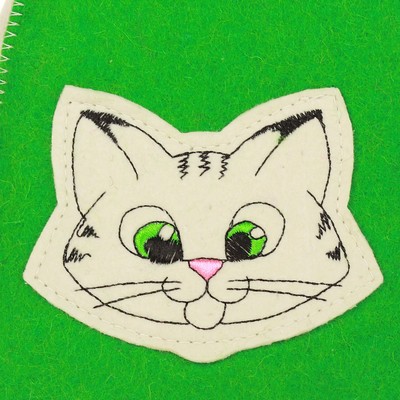 Банная шапка детская «Котёнок», войлок, 100% шерсть