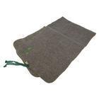 Коврик - лежак для бани и сауны «С лёгким паром», шерсть, полиэстер, серый, «Добропаровъ» - Фото 5