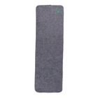 Коврик - лежак для бани и сауны «С лёгким паром», шерсть, полиэстер, серый, «Добропаровъ» - Фото 7