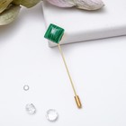 Кабошон квадрат 14*14мм (набор 5шт), под малахит - Фото 2