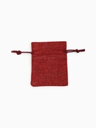 Мешочек подарочный «Льняной» 7×9, бордовый - Фото 5