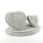 Подставка под украшения "Два сердца", 18*10,5*9 см, цвет серый - Фото 2