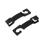 Вешалка-крючок на подголовник в авто, чёрный, набор 2 шт. - Фото 2