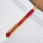 Ручка металлическая "Дорогому дедушке" в тубусе, с открыткой - Фото 3